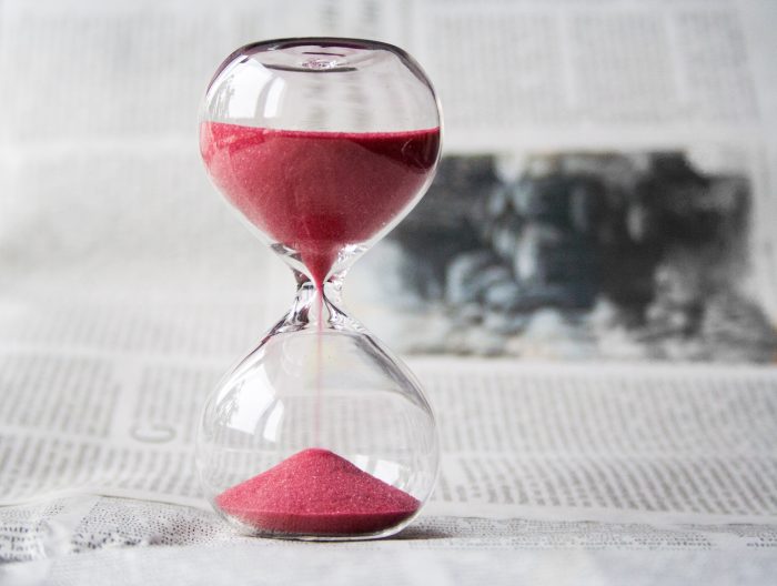 time management hacks hourglass